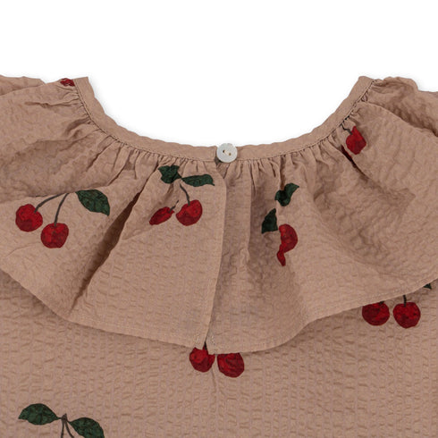 Konges Sloejd / LUNELLA DRESS_MA GRANDE CERISE BLUSH(18M,2y,3y,4y)